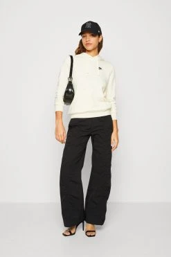 Alternative view of Nike Sportswear W Club Flc Std Po - Hoodie - Coconut Milk/Black