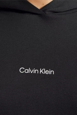 Calvin Klein Micro Logo Hoodie - Sweatshirt - Black -Gant shop 63a39b61fe1948008a0550aa00b58217 scaled