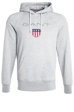Gant Shield Hoodie - Hoodie - Grey Melange 13 Gant Shield Hoodie - Hoodie - Grey Melange -Gant shop 6416f57383754a2ba479a6739748e683