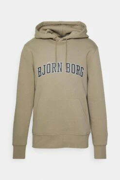 BJØRN BORG Essential Hoodie - Hoodie - Khaki -Gant shop 64613d4f57c74180bac919366b30f1ed scaled