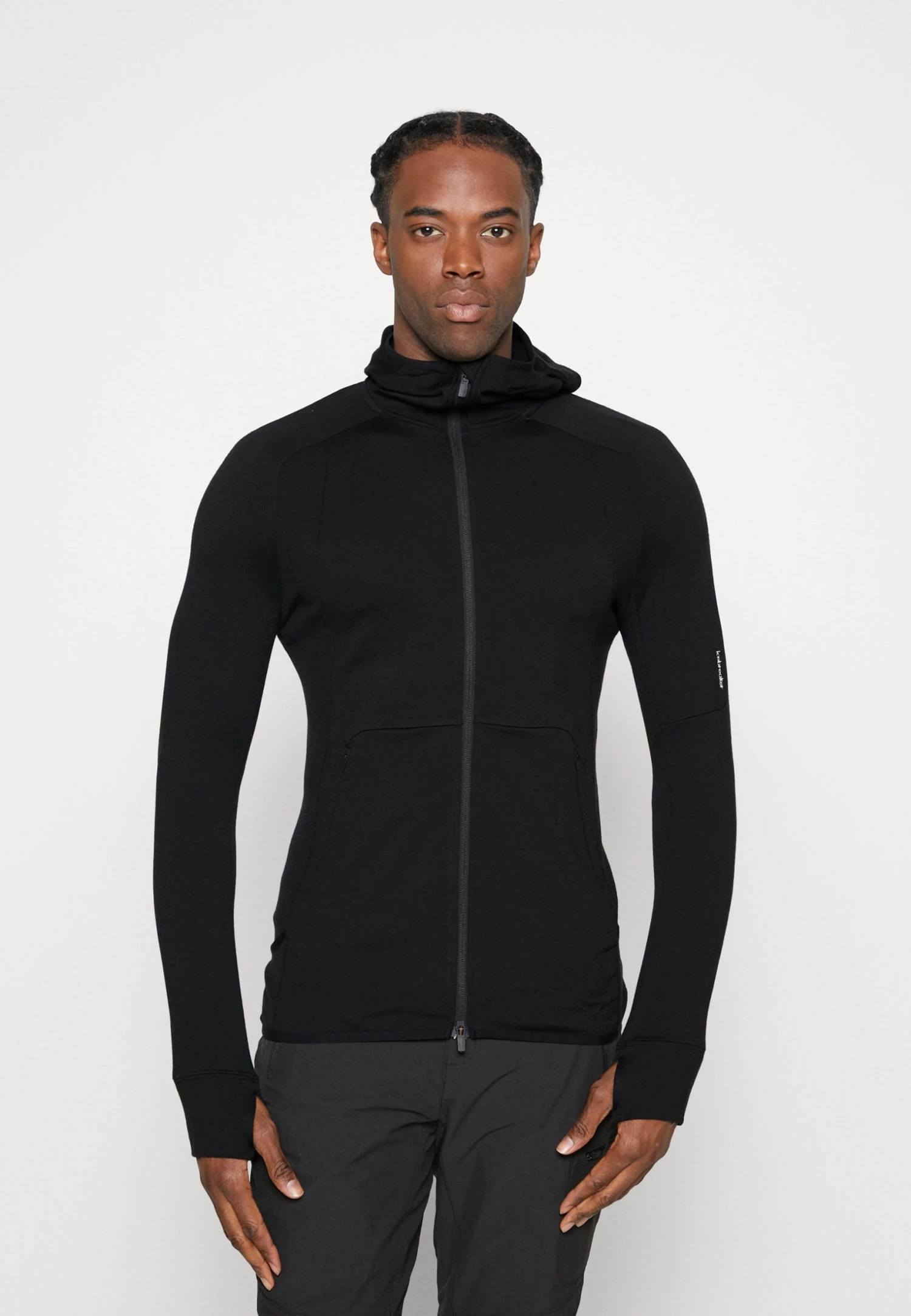 Icebreaker Men Zoneknit™ Zip Hoodie - Sweatjakke - Black 3 Icebreaker Men Zoneknit™ Zip Hoodie - Sweatjakke - Black