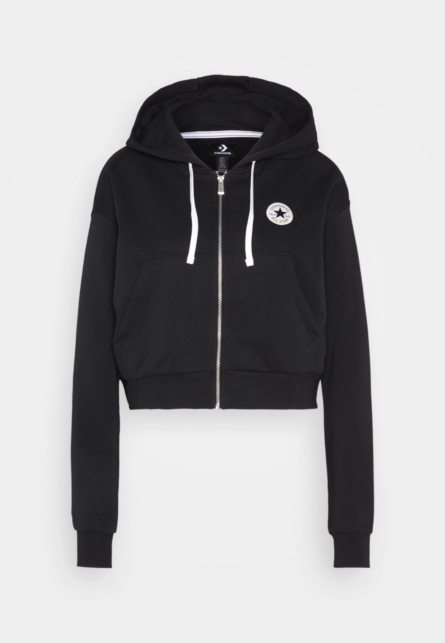 Converse Retro Chuck Taylor Full Zip Hoodie - Sweatjakke - Black 7 Converse Retro Chuck Taylor Full Zip Hoodie - Sweatjakke - Black - Bilde 5