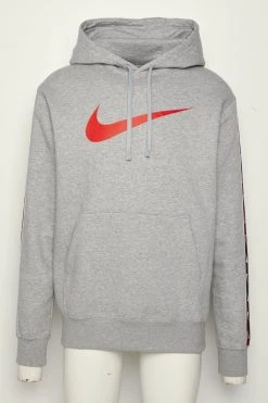 Nike Sportswear Repeat- Hoodie - Dk Grey Heather/Lt Crimson -Gant shop 675f01c65b7141ce9b1c8908e5658381 scaled