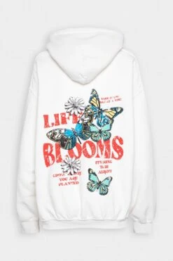 BDG Urban Outfitters Life Bloom Hoodie - Sweatshirt - Cream -Gant shop 676dfc6b58404afd9fb137a59d8d7e83 scaled