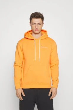 Champion Classic Hooded Small Logo - Hoodie - Orange