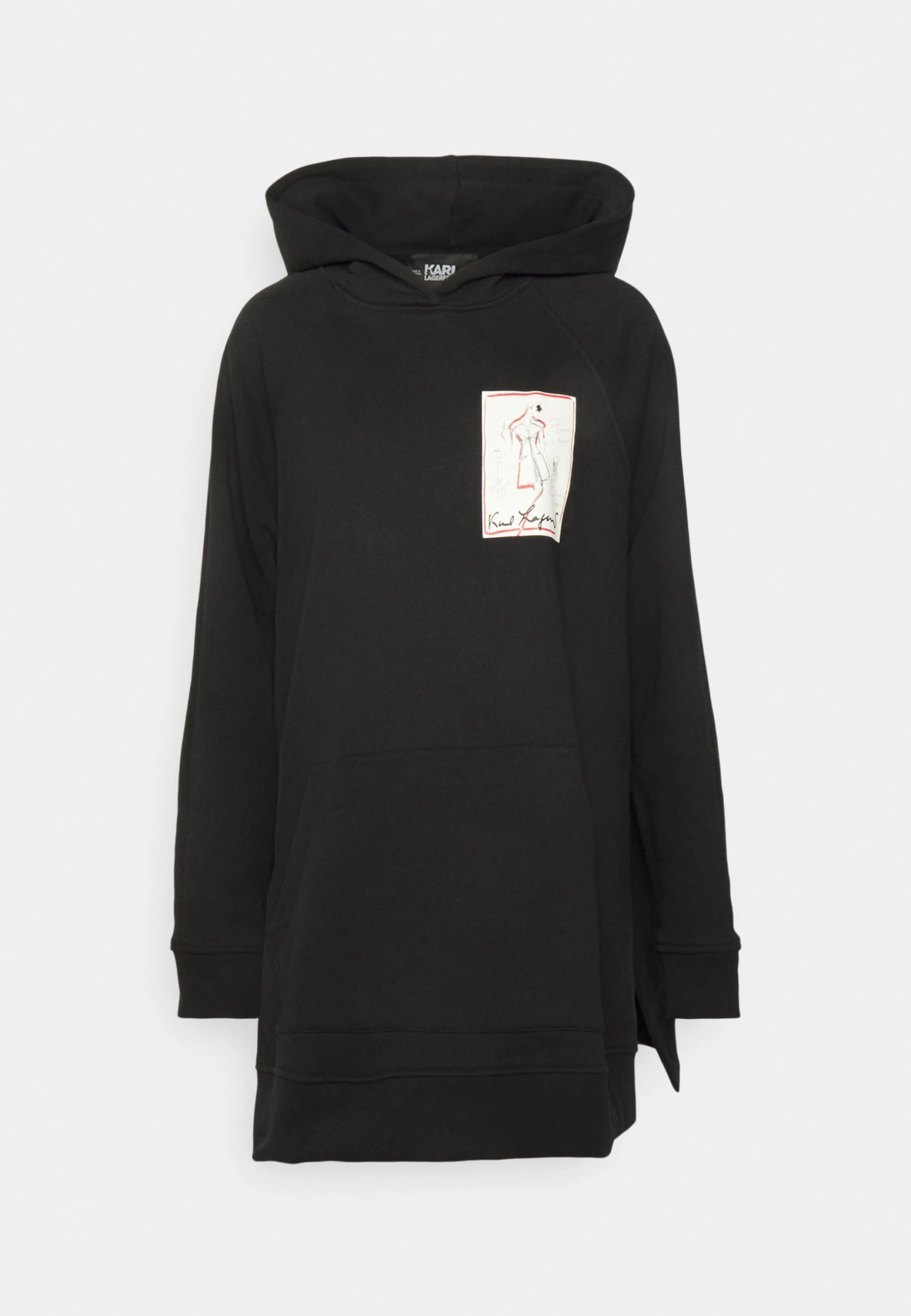 KARL LAGERFELD Karl Series Hoodie - Hoodie - Black 7 KARL LAGERFELD Karl Series Hoodie - Hoodie - Black - Bilde 5