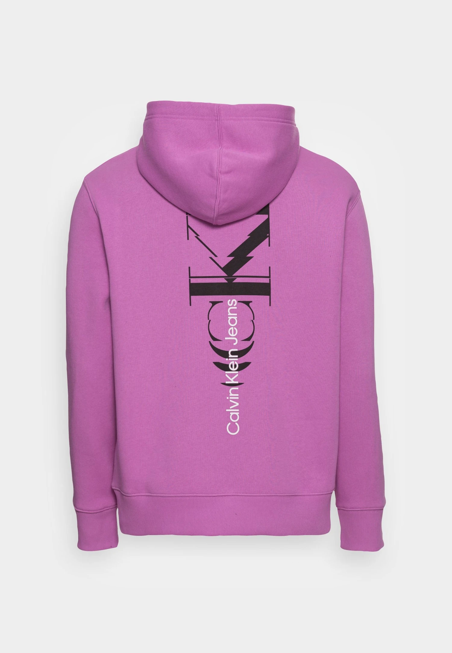 Calvin Klein Jeans Glitched Monologo Back Hoodie Unisex - Hoodie - Iris Orchid 4 Calvin Klein Jeans Glitched Monologo Back Hoodie Unisex - Hoodie - Iris Orchid - Bilde 2