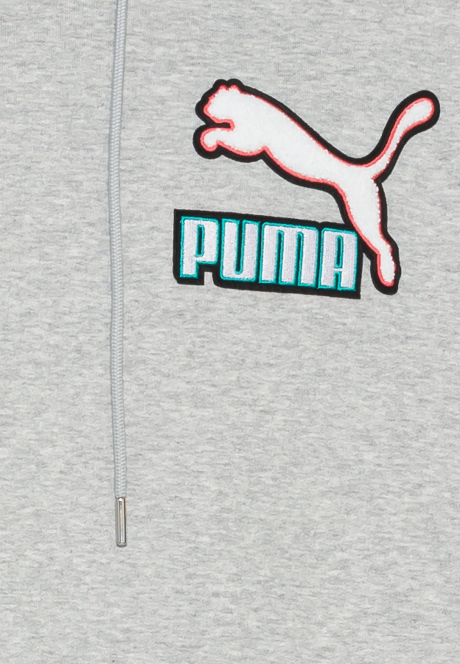 Puma Fandom Hoodie Unisex - Sweatshirt - Light Gray Heather 5 Puma Fandom Hoodie Unisex - Sweatshirt - Light Gray Heather - Bilde 3