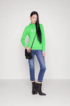 Alternative view of EA7 Emporio Armani Hoodie - Classic Green