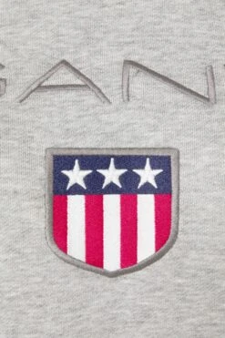 Gant Shield Hoodie - Hoodie - Grey 14 Gant Shield Hoodie - Hoodie - Grey -Gant shop 6a10e646e52443fcae431bc5a8561c93 scaled