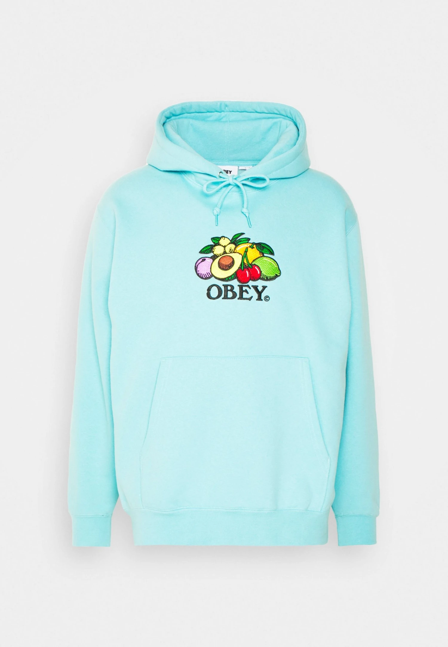 Obey Clothing Basket Hood - Hoodie - Sky Blue 8 Obey Clothing Basket Hood - Hoodie - Sky Blue - Bilde 6