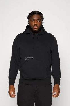 Blur Colored Address Hoodie - Sweatshirt - Black