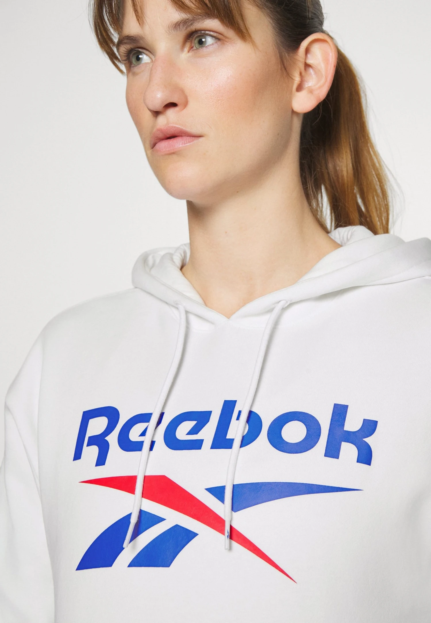Reebok Hoodie - Sweatshirt - White 7 Reebok Hoodie - Sweatshirt - White - Bilde 5