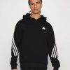 Adidas Sportswear Hoodie - Black/White -Gant shop 6e1ee919d5854341be671fd92aa646e5