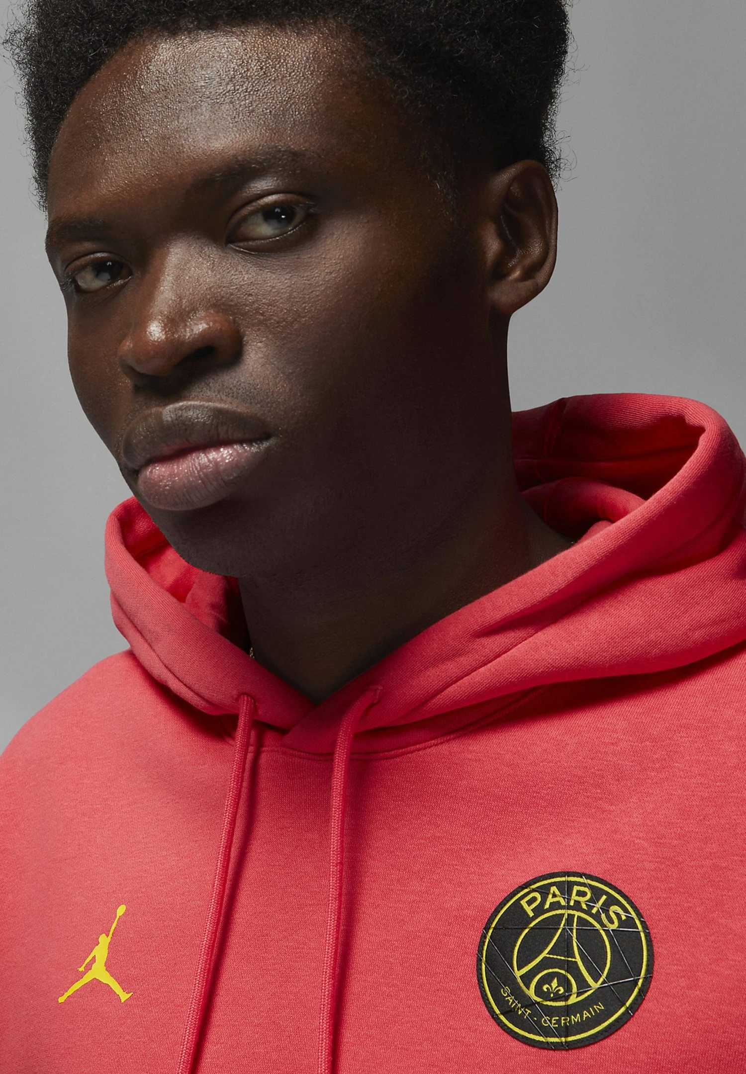 Nike Performance Jordan X Paris St Germain Po - Hoodie - Light Fusion Red Tour Yellow 6 Nike Performance Jordan X Paris St Germain Po - Hoodie - Light Fusion Red Tour Yellow - Bilde 4