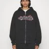 Low Lights Studios Warp Zip Hoodie Unisex - Sweatjakke - Black -Gant shop 6ed49bcb389f4c1a9b89389ceba3b323