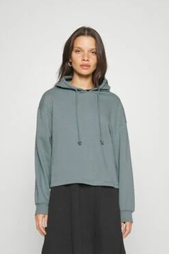 Pieces Petite Pcchilli Hoodie - Sweatshirt - Trooper