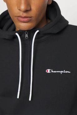 Champion Classic Hooded Half Zip - Hoodie - Black -Gant shop 70844c0761e04067b52c4321c0d7bcfa scaled