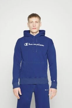 Champion Hooded- Hoodie - Dark Blue
