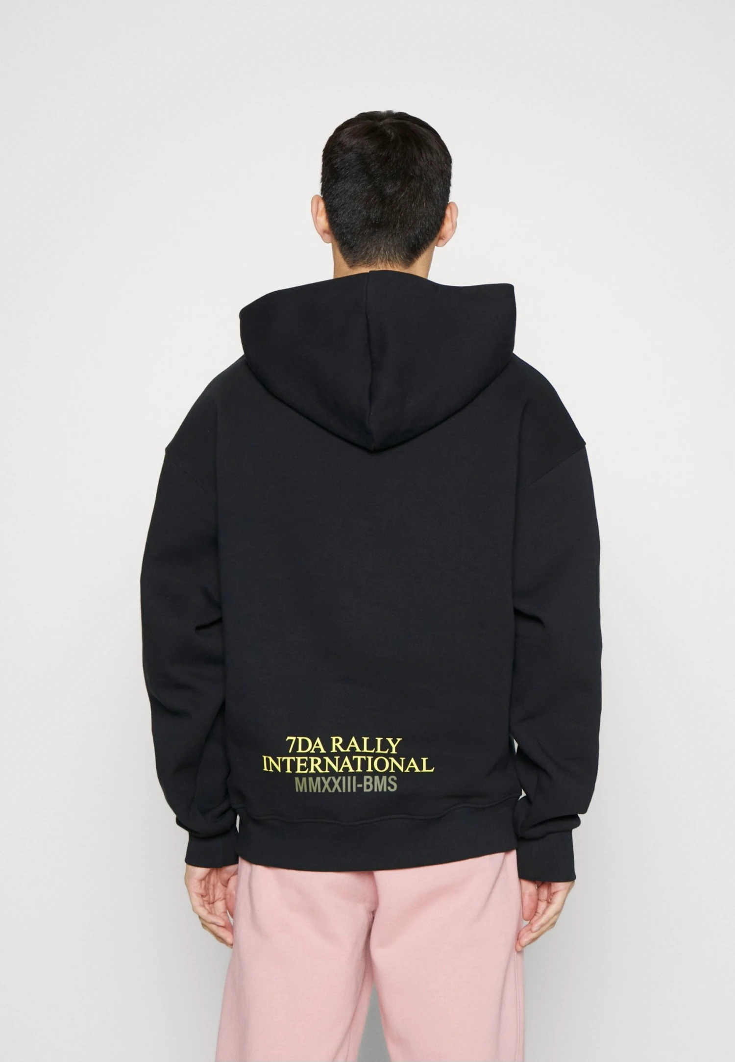 7 Days Active Oversized Organic Graphic Hoodie Unisex - Sweatshirt - Black 5 7 Days Active Oversized Organic Graphic Hoodie Unisex - Sweatshirt - Black - Bilde 3