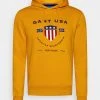 Gant Banner Shield Hoodie - Sweatshirt - Gold Yellow -Gant shop 72db6c6148a44002adea1b49e6dd34cc