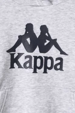 Kappa Hoodie - Grey Melange -Gant shop 7368404371d94226929dfb7891791cec