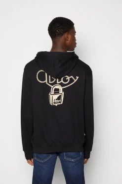 Makia Padlock Hooded- Hoodie - Black