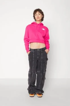 The North Face Trend Crop Hoodie - Hoodie - Pink Glo -Gant shop 73ea8f48a3ba498595b4ae9884533e11 scaled