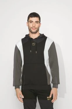 Puma King Hoody - Hoodie - Black-Shadow/Gray-White