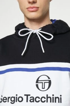 Sergio Tacchini Deanna Hoodie - Hoodie - Black/White/Sodalite Blue -Gant shop 75bec62be4bf4ff8af53a756db52541c scaled