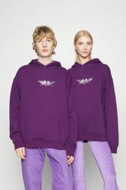 YOURTURN Unisex - Hoodie - Dark Purple