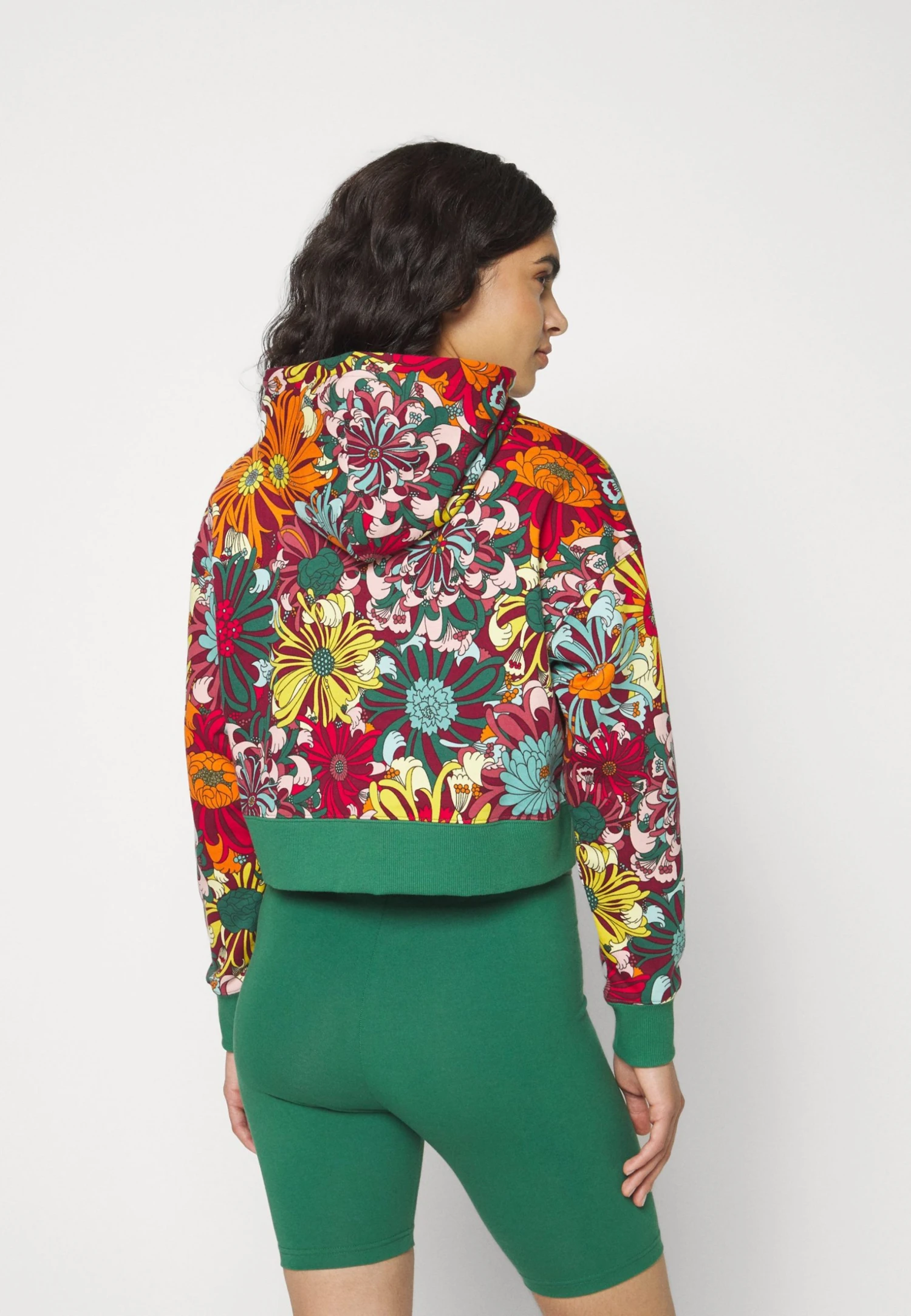 Puma Liberty Cropped Hoodie- Sweatshirt - Vine 6 Puma Liberty Cropped Hoodie- Sweatshirt - Vine - Bilde 4