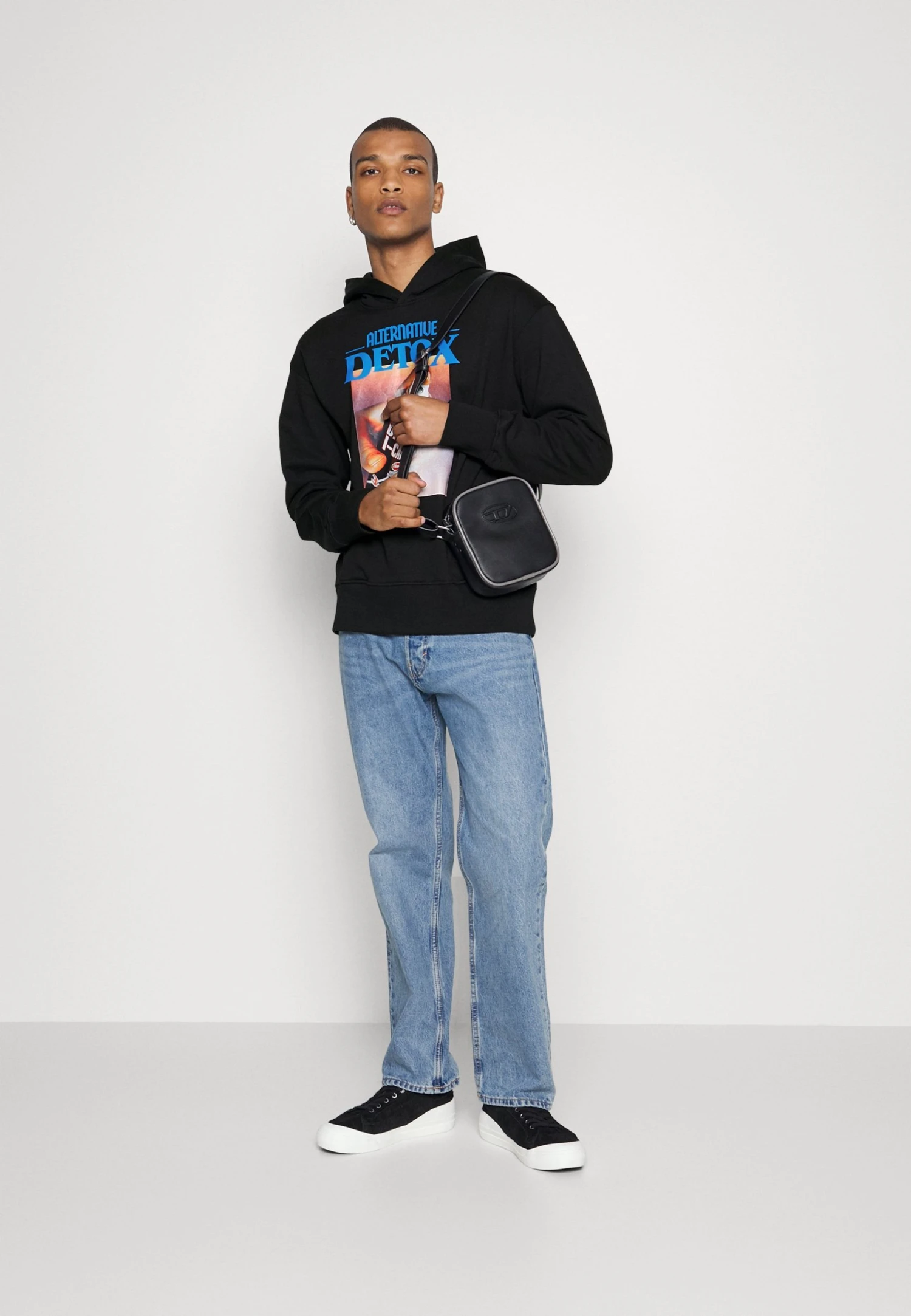 Diesel Macsout Hood Unisex - Hoodie - Black 4 Diesel Macsout Hood Unisex - Hoodie - Black - Bilde 2