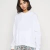 Even&Odd Petite Hoodie - White -Gant shop 787b749e8a6d4d1085ffeb0fd737383f