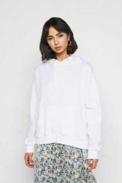 Even&Odd Petite Hoodie - White