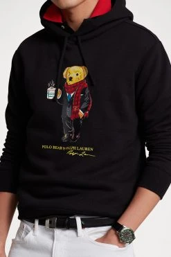 Polo Ralph Lauren Lunar New Year Polo Bear Hoodie - Sweatshirt - Black -Gant shop 78892194d70a46628f8c431f166de4f3 scaled