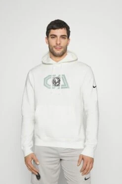 Nike Performance Club America Hoodie - Sweatshirt - Sail/Black