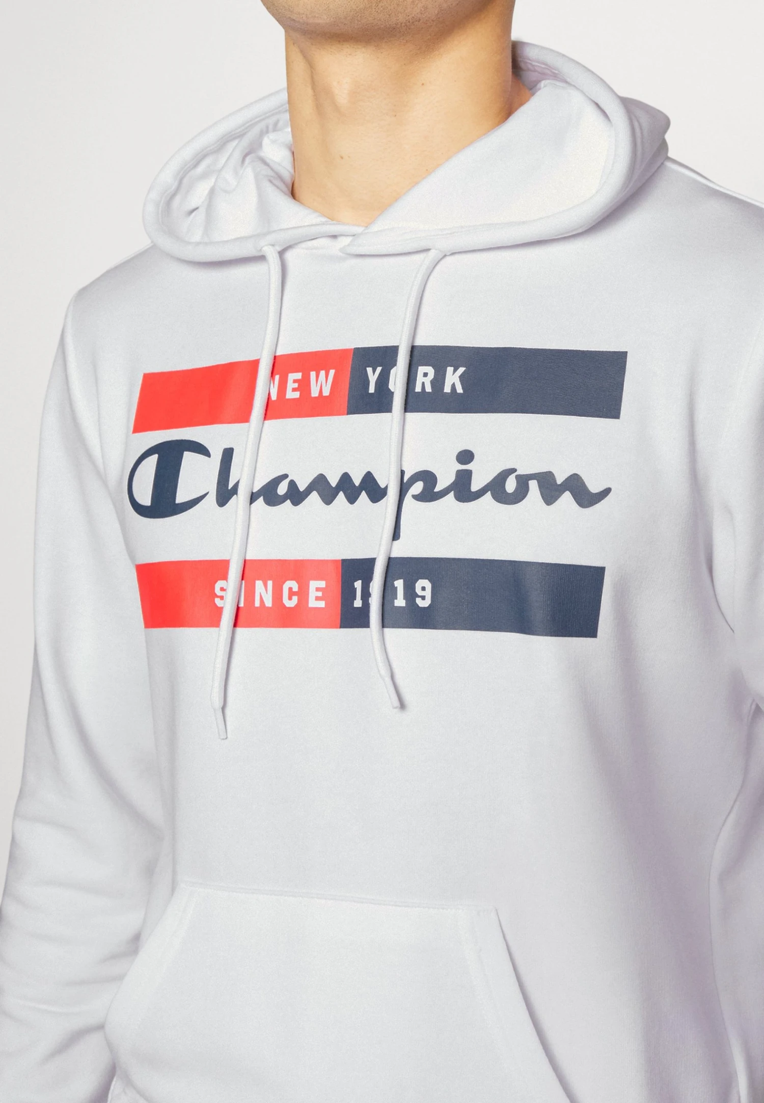 Champion Hooded - Hoodie - White 7 Champion Hooded - Hoodie - White - Bilde 5