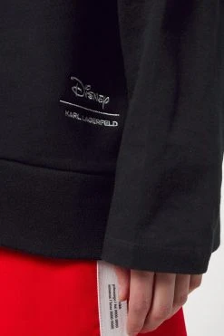 KARL LAGERFELD Disney Logo Hoodie - Sweatshirt - Black -Gant shop 7bdac01e8d3f40ffb4c2b01b2fdceb34 scaled