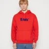Levi's Relaxed Graphic - Hoodie - Olde English Aura Orange -Gant shop 7c82f69869274bfeb2a60f841d71c978
