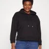 Tommy Hilfiger Curve Hoodie - Sweatshirt - Black -Gant shop 7da1aa8635bd455f9aaae85bf070ec7d