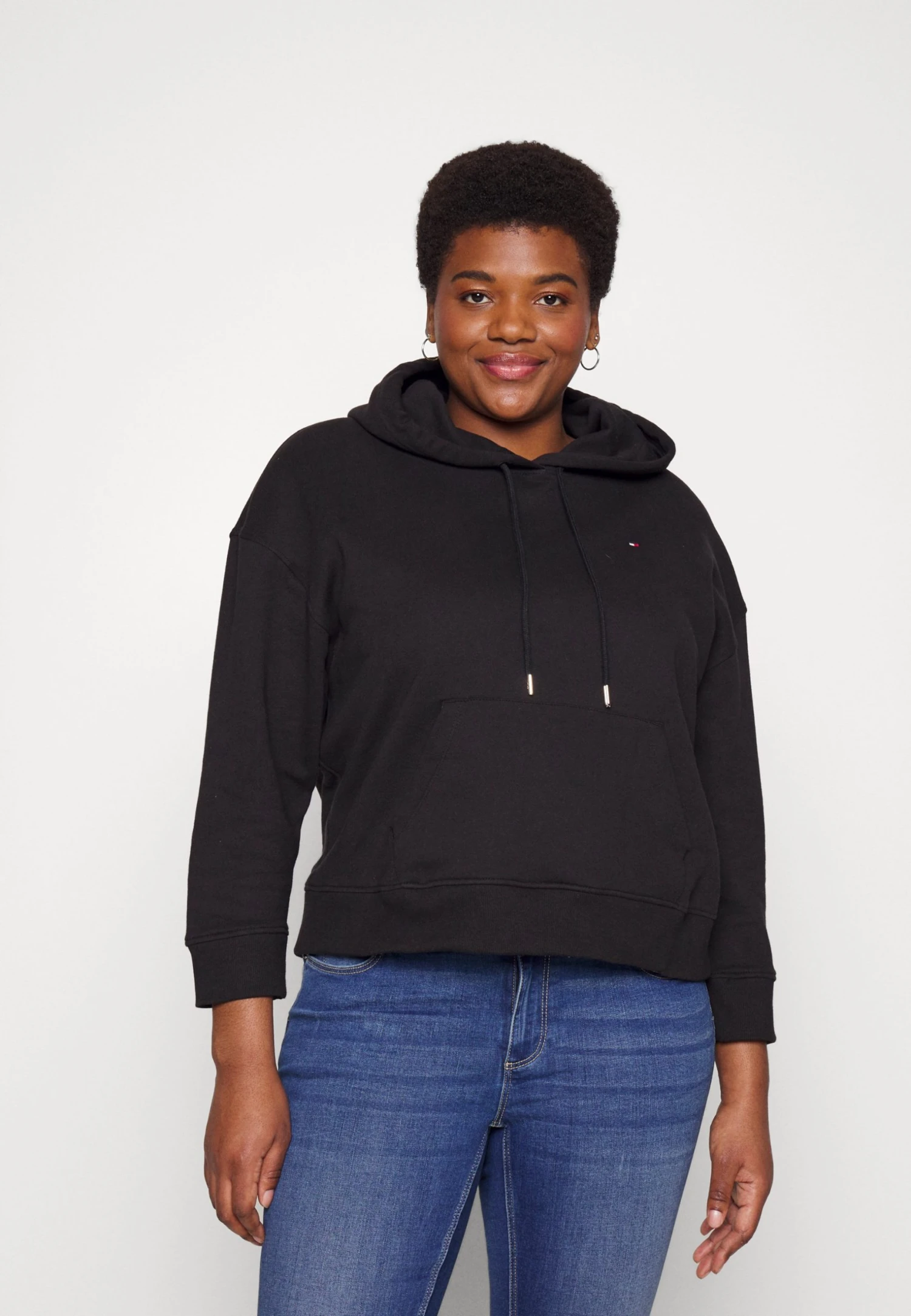 Tommy Hilfiger Curve Hoodie - Sweatshirt - Black 3 Tommy Hilfiger Curve Hoodie - Sweatshirt - Black