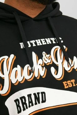Jack & Jones JjelogoCol Noos Pls - Hoodie - Black -Gant shop 7dc800795ae7447e94431cf44c4abe1d