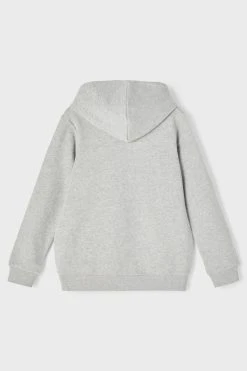 Alternative view of NAME IT Nkmleno - Hoodie - Grey Melange
