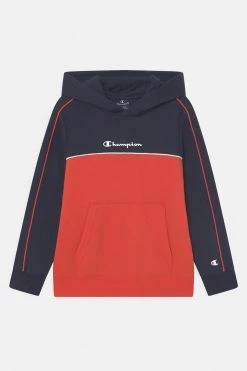 Champion Hoodie - Dark Blue Red