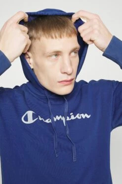 Champion Hooded- Hoodie - Dark Blue -Gant shop 8299f9962a3f44ac8473b66a399af46c scaled