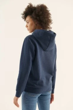 Anna Field Hoodie - Dark Blue/Mottled Blue -Gant shop 8319603e4fbc42baa4f690144f369bc6 scaled