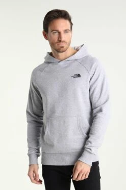 The North Face Raglan Box - Hoodie - Mottled Light Grey