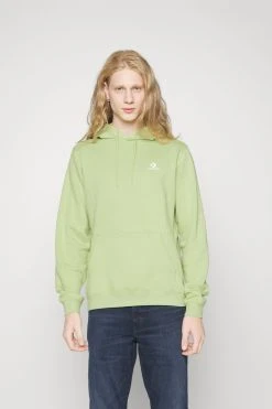 Converse Go To Embroidered Star Chevron Standard Fit Hoodie Unisex - Hoodie - Vitality Green