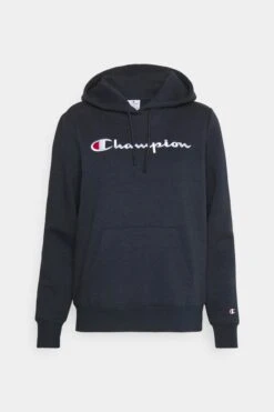 Champion Classic Hooded Large Logo - Hoodie - Dark Blue -Gant shop 84596ecae28d4e95ab0f42ec9882ea19 scaled